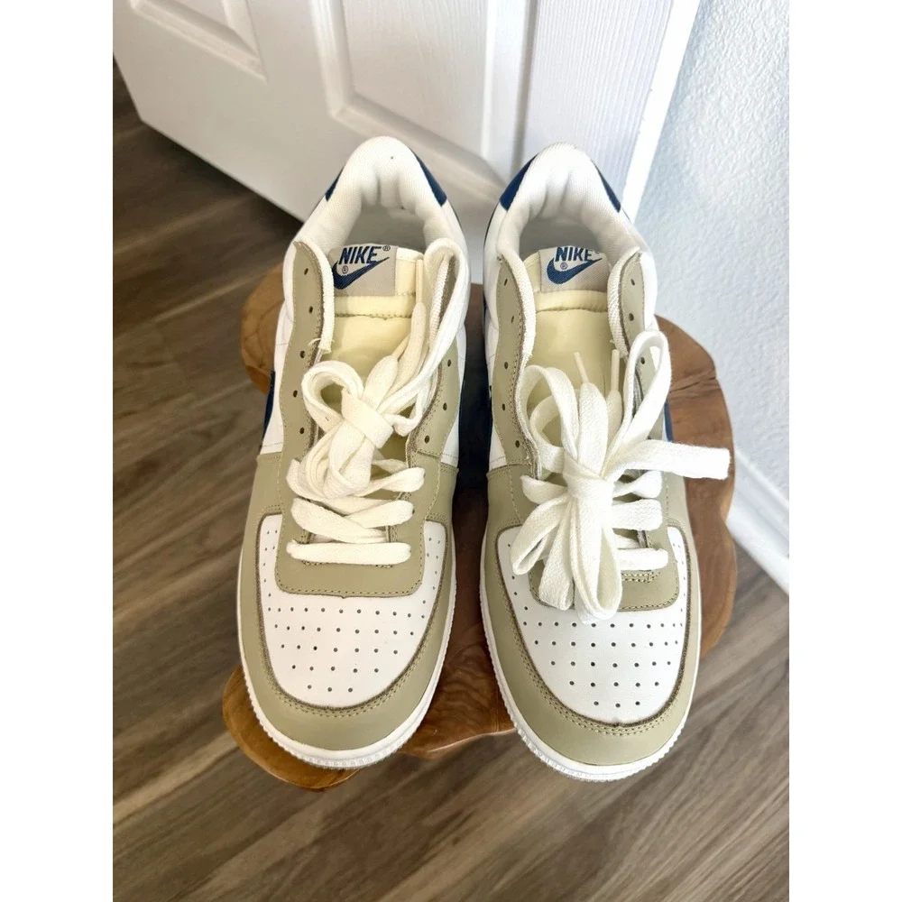 Nike Terminator Low Deadstock Vtg 12 White Navy‎ Light Stone Chamois 308841-141